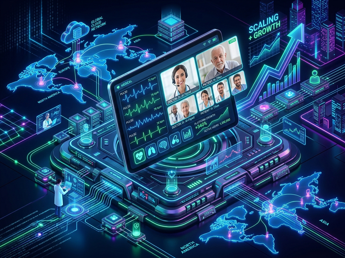 PixelCRM Telemedicine Scaling