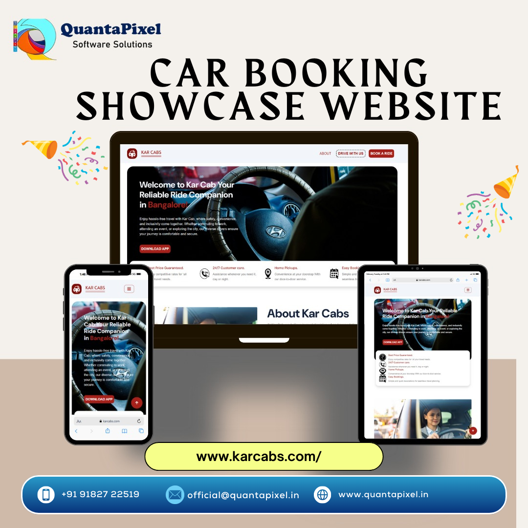 Karcabs - A cab booking website