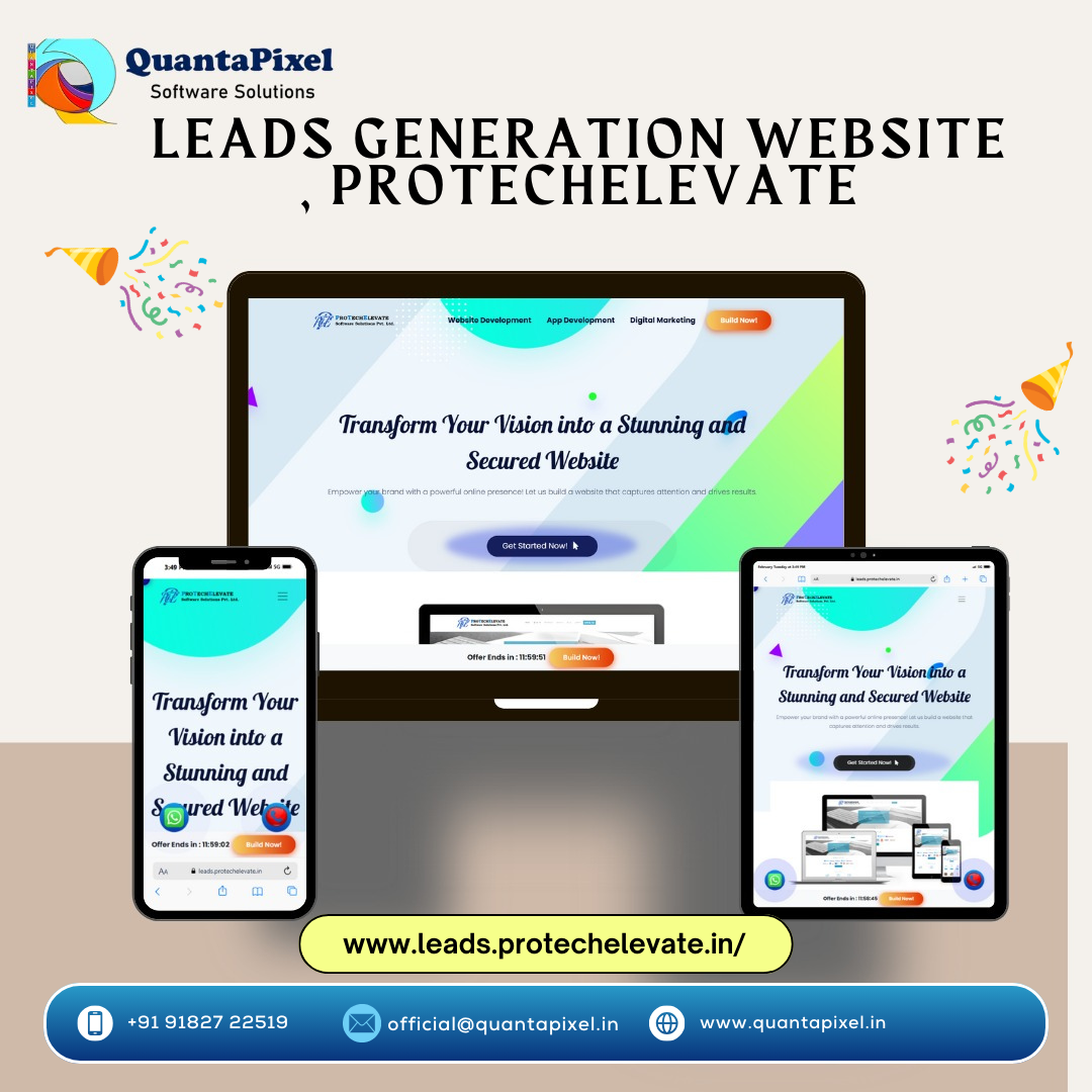 Lead Generation page 