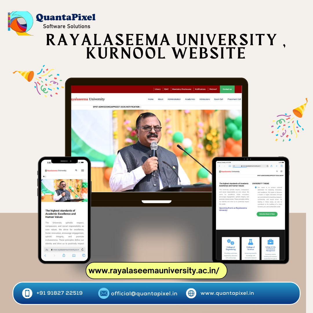 Rayalaseema University Website