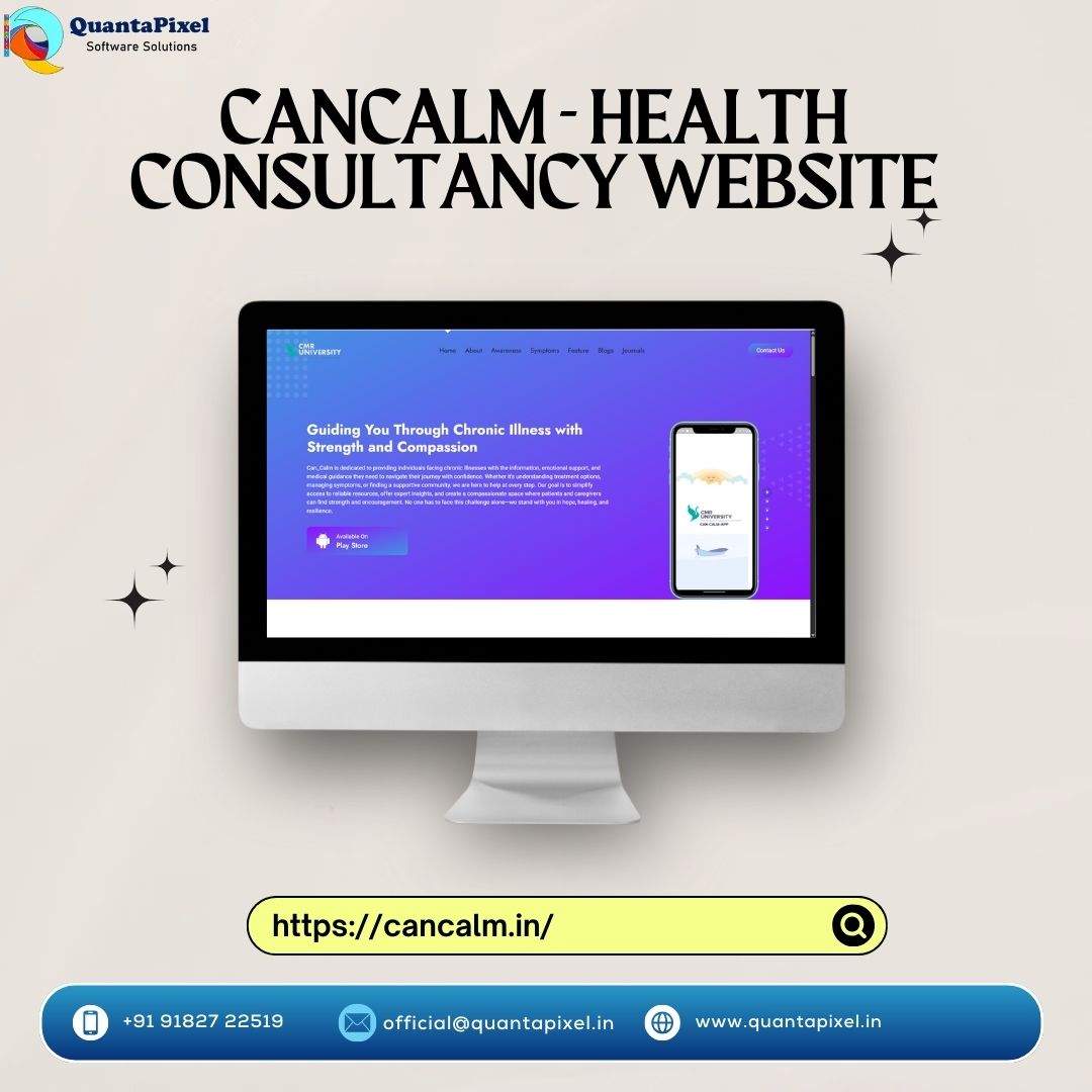 CanCalm - Health Consultancy Website