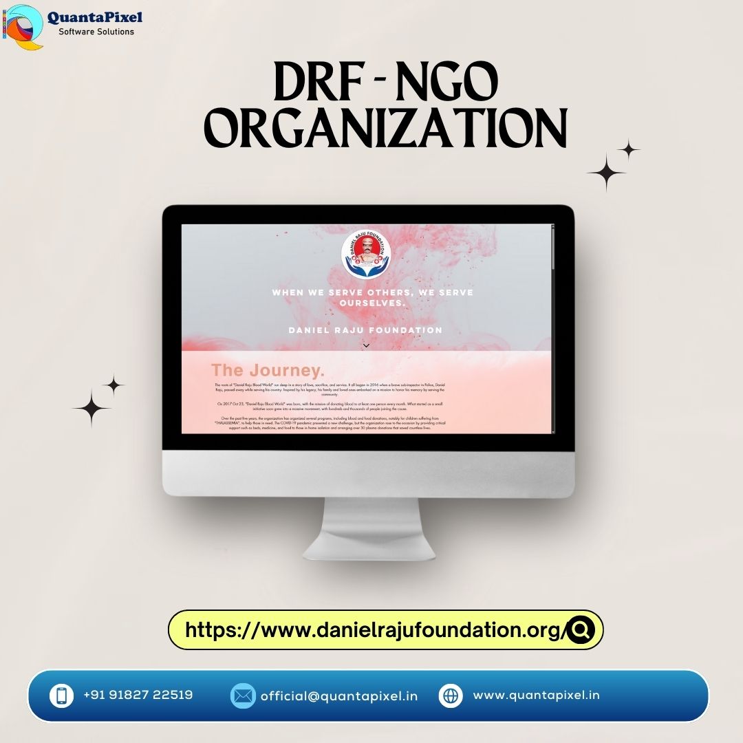DanielRajuFoundation NGO website