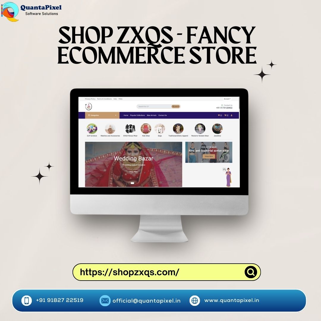 ShopZXQS - Fancy Ecommerce Store 